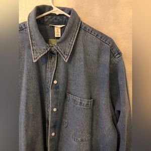 NWT H&M Oversized Jean Dress/Outerwear